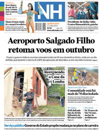 Capa do jornal Jornal NH 17/07/2024