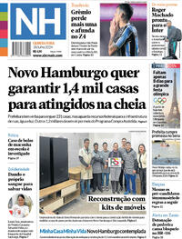 Capa do jornal Jornal NH 18/07/2024