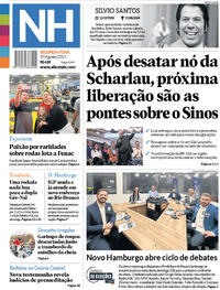 Capa do jornal Jornal NH 19/08/2024