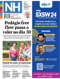 Capa do jornal Jornal NH 20/03/2024
