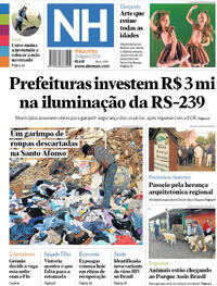 Capa do jornal Jornal NH 20/08/2024