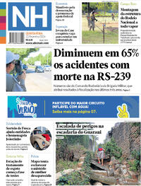 Capa do jornal Jornal NH 22/02/2024