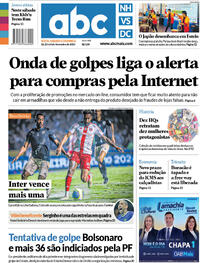 Capa do jornal Jornal NH 22/11/2024