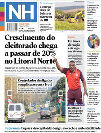 Capa do jornal Jornal NH 23/07/2024