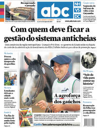 Capa do jornal Jornal NH 23/08/2024