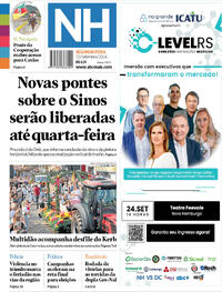 Capa do jornal Jornal NH 23/09/2024