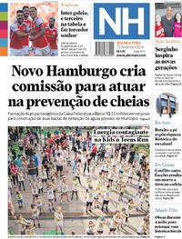 Capa do jornal Jornal NH 25/11/2024