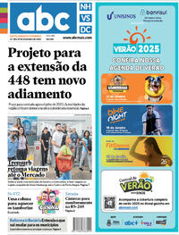 Capa do jornal Jornal NH 27/12/2024