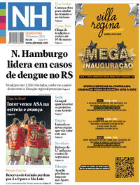 Capa do jornal Jornal NH 29/02/2024