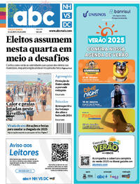 Capa do jornal Jornal NH 31/12/2024