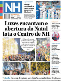 Capa do jornal Jornal NH 01/12/2025