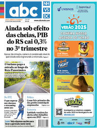 Capa do jornal Jornal NH 03/01/2025