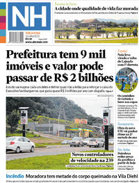Capa do jornal Jornal NH 03/06/2025