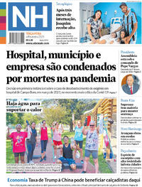 Capa do jornal Jornal NH 04/02/2025
