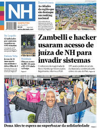 Capa do jornal Jornal NH 04/06/2025