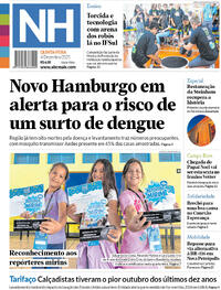 Capa do jornal Jornal NH 04/12/2025