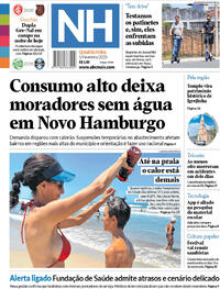 Capa do jornal Jornal NH 05/02/2025