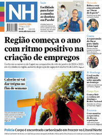 Capa do jornal Jornal NH 05/03/2025
