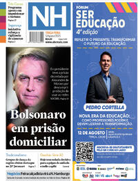 Capa do jornal Jornal NH 05/08/2025