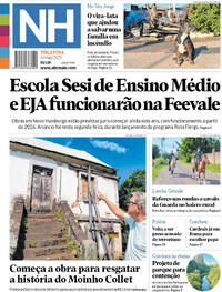 Capa do jornal Jornal NH 06/05/2025