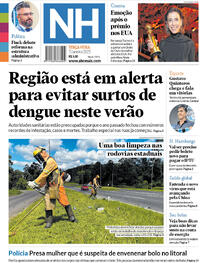Capa do jornal Jornal NH 07/01/2025