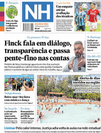 Capa do jornal Jornal NH 10/02/2025