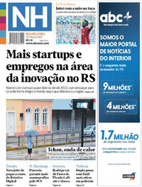 Capa do jornal Jornal NH 10/03/2025