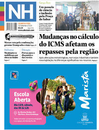 Capa do jornal Jornal NH 10/09/2025