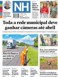 Capa do jornal Jornal NH 11/03/2025