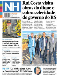 Capa do jornal Jornal NH 11/06/2025