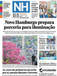 Capa do jornal Jornal NH 11/09/2025