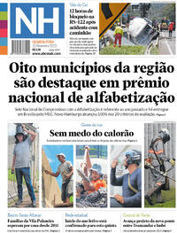 Capa do jornal Jornal NH 12/02/2025