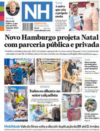 Capa do jornal Jornal NH 12/11/2025