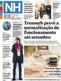 Capa do jornal Jornal NH 18/06/2025