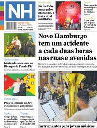 Capa do jornal Jornal NH 18/09/2025
