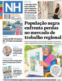 Capa do jornal Jornal NH 20/11/2025