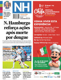 Capa do jornal Jornal NH 21/05/2025