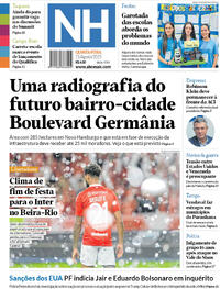 Capa do jornal Jornal NH 21/08/2025