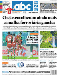 Capa do jornal Jornal NH 23/05/2025