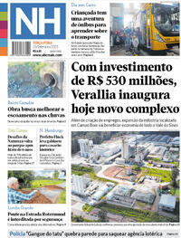 Capa do jornal Jornal NH 23/09/2025