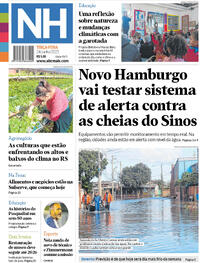 Capa do jornal Jornal NH 24/06/2025