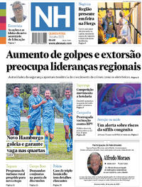 Capa do jornal Jornal NH 24/07/2025