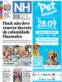Capa do jornal Jornal NH 24/09/2025