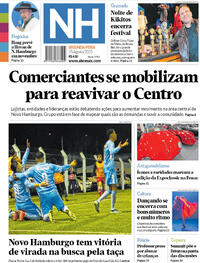 Capa do jornal Jornal NH 25/08/2025