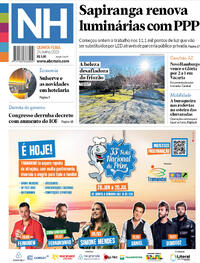 Capa do jornal Jornal NH 26/06/2025