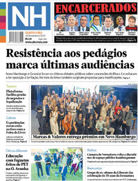 Capa do jornal Jornal NH 26/11/2025