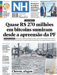 Capa do jornal Jornal NH 29/01/2025