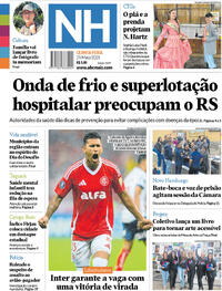 Capa do jornal Jornal NH 29/05/2025