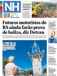 Capa do jornal Jornal NH 03/02/2026