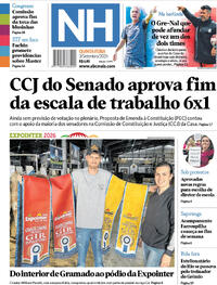 Capa Jornal NH 03/09/2026